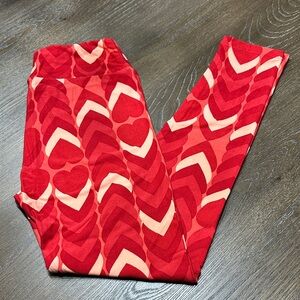 Heart Patterned Women’s Leggings